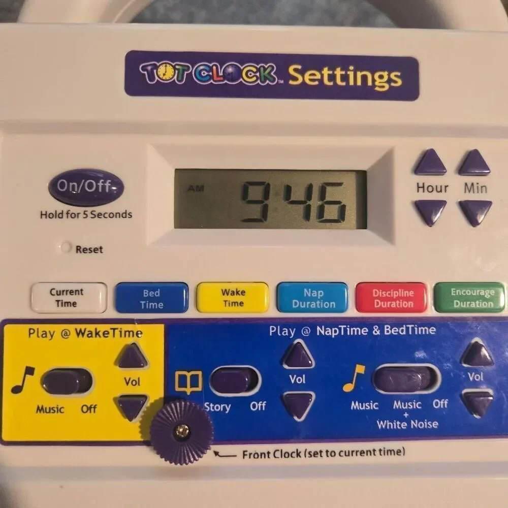 Premier Toddler Clock: 10 features, My Tot Clock ultimate sleep clock-Needs Cord